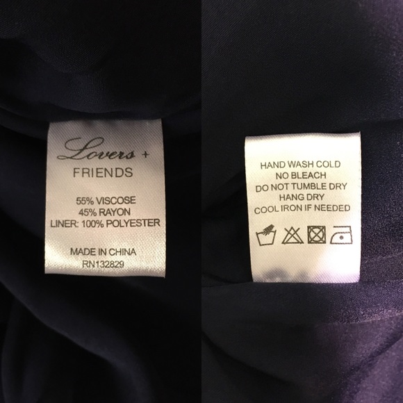 🚫SOLD🚫LOVERS + FRIENDS July Star Dress Navy - Picture 7 of 7